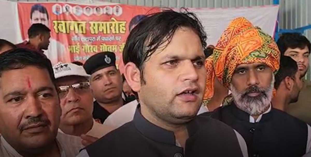 हरियाणा : मंत्री गौरव गौतम ने पलवल में 62 लाख के सामुदायिक भवन का किया उद्घाटन